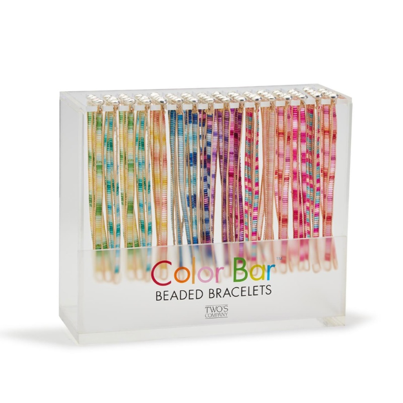 Cupcakes & Cartwheels Ombre Color Beaded Braceletes