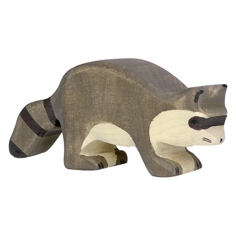 Holztiger Wooden Animal Raccoon