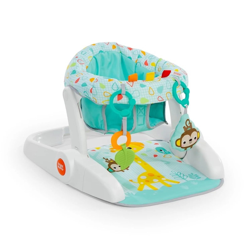 Learn-To-Sit 2-Position Baby Floor Seat With Toys – Unisex (4-12 Months)