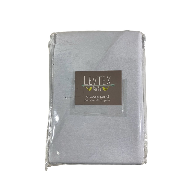 Levtex Baby Blackout Drape Panel, White