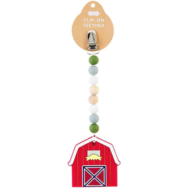 Mud Pie Barn Clip-On Teether