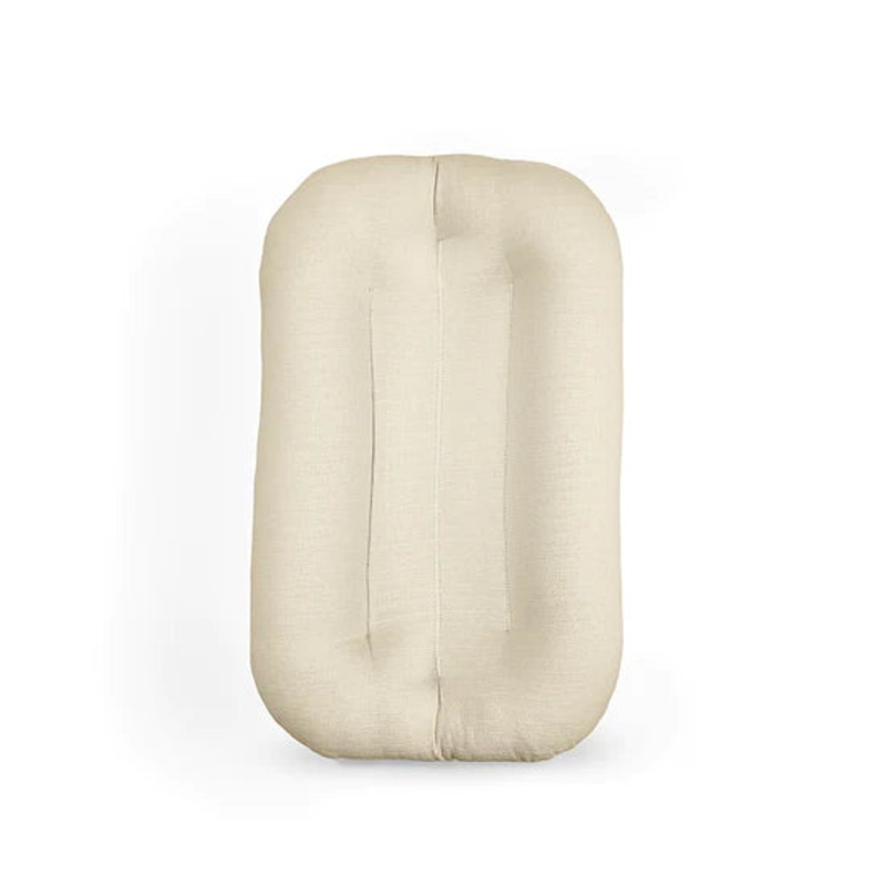 Snuggle Me Organic Infant Lounger, Quilted Buttercream