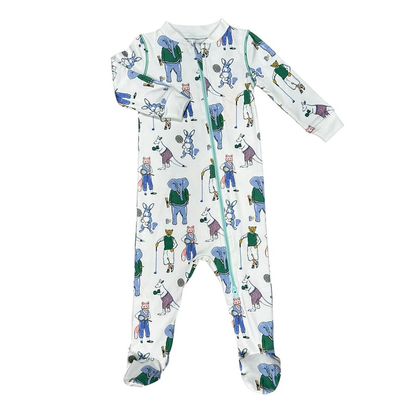 Zipper Footie – Athletic Animal Club