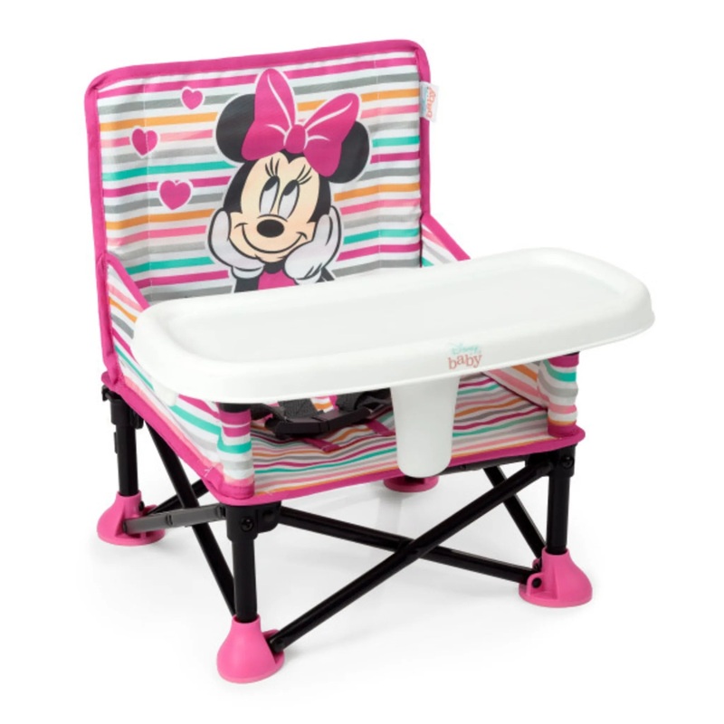 Bright Starts Disney Baby Pop N Sit Portable Booster Seat – Minnie