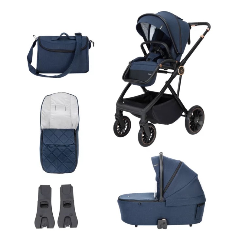 Chia Pram Pushchair  Midnight Blue