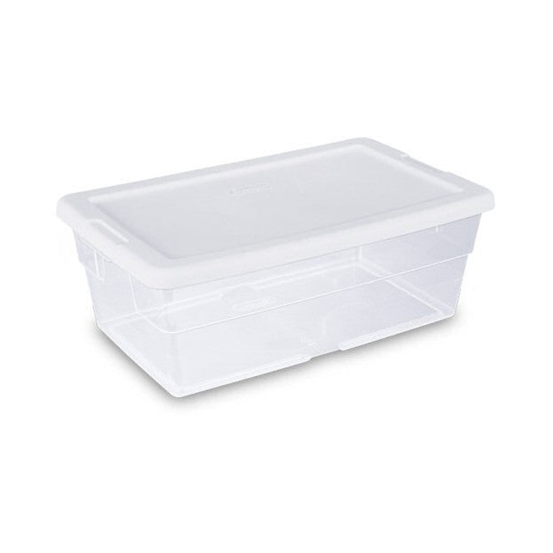 Clear Storage Box (6-quart)