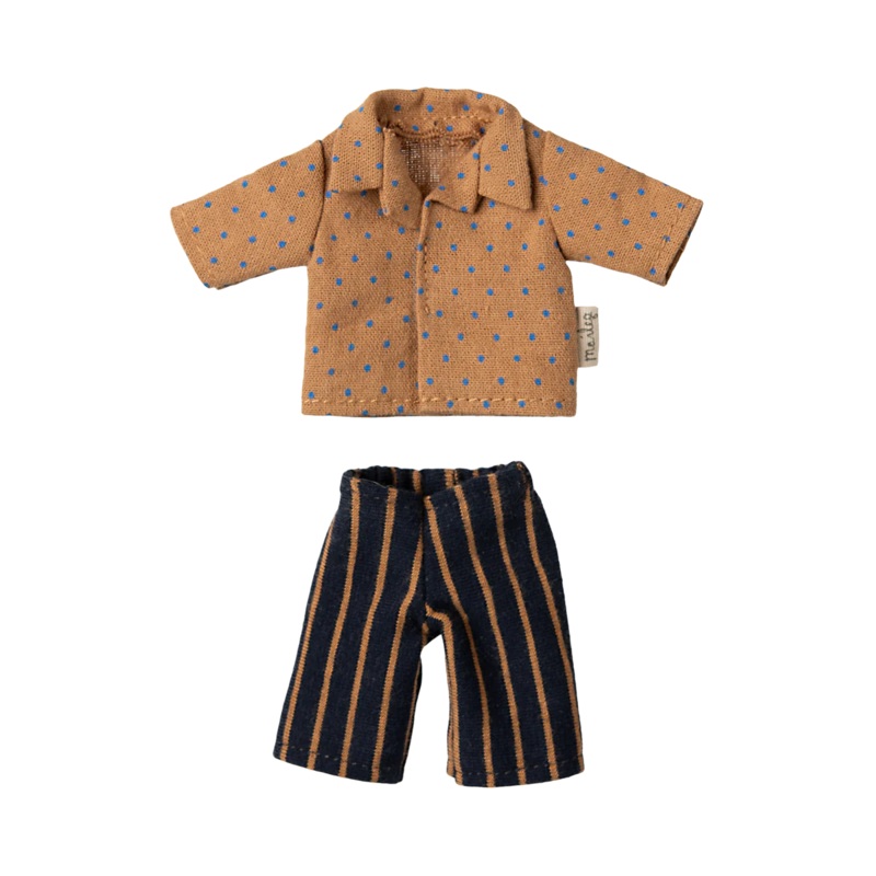 Maileg Dad Shirt And Striped Pants