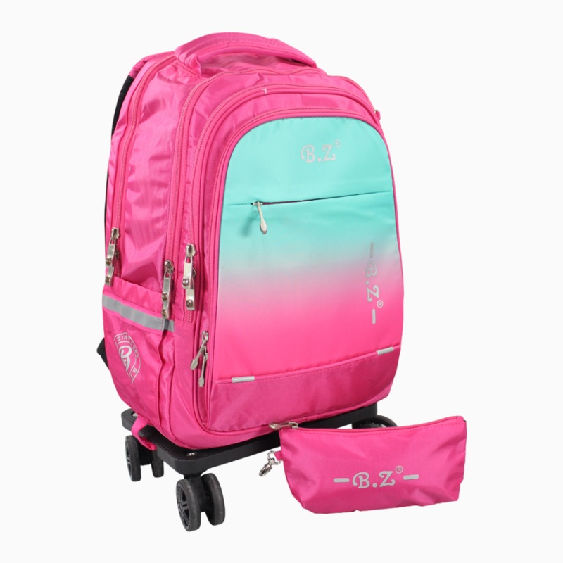 Pinkish School Set – 20 Inches (Backpack + Pencil Case)
