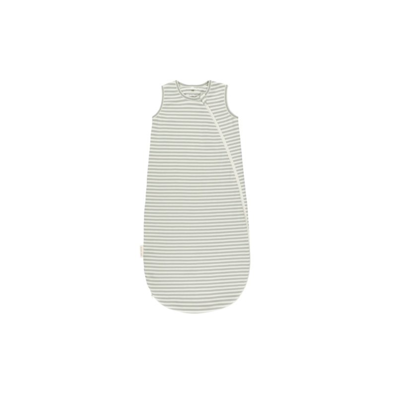 Quincy Mae Jersey Sleep Bag – Sage Stripe