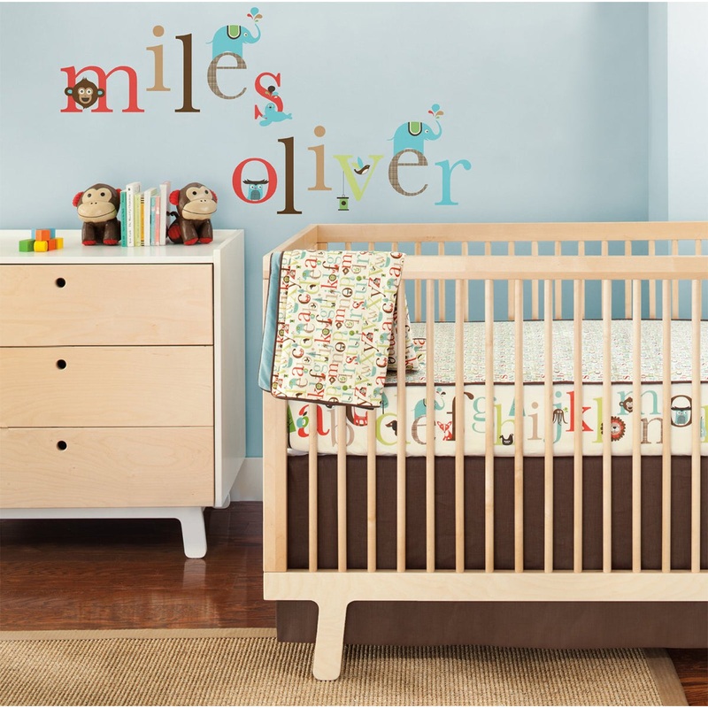Skip Hop Complete Sheet 4 Piece Crib Set – Alphabet Zoo