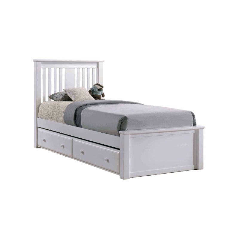 Wilmington High-Back Slatted Bed