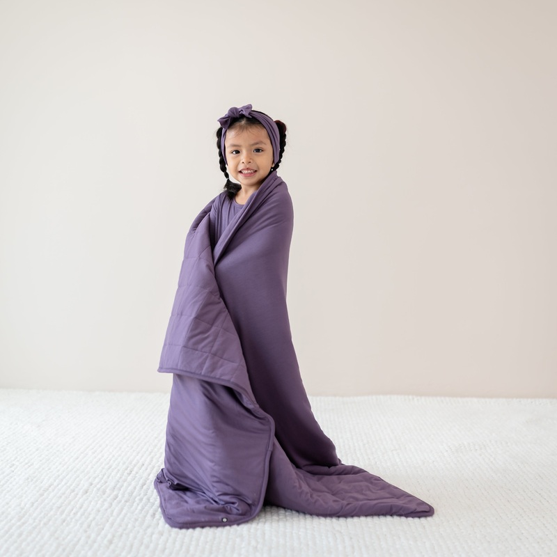 Youth Blanket in Currant 2.5