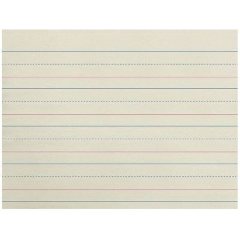Zaner-Bloser Broken Midline Papers – Grade K