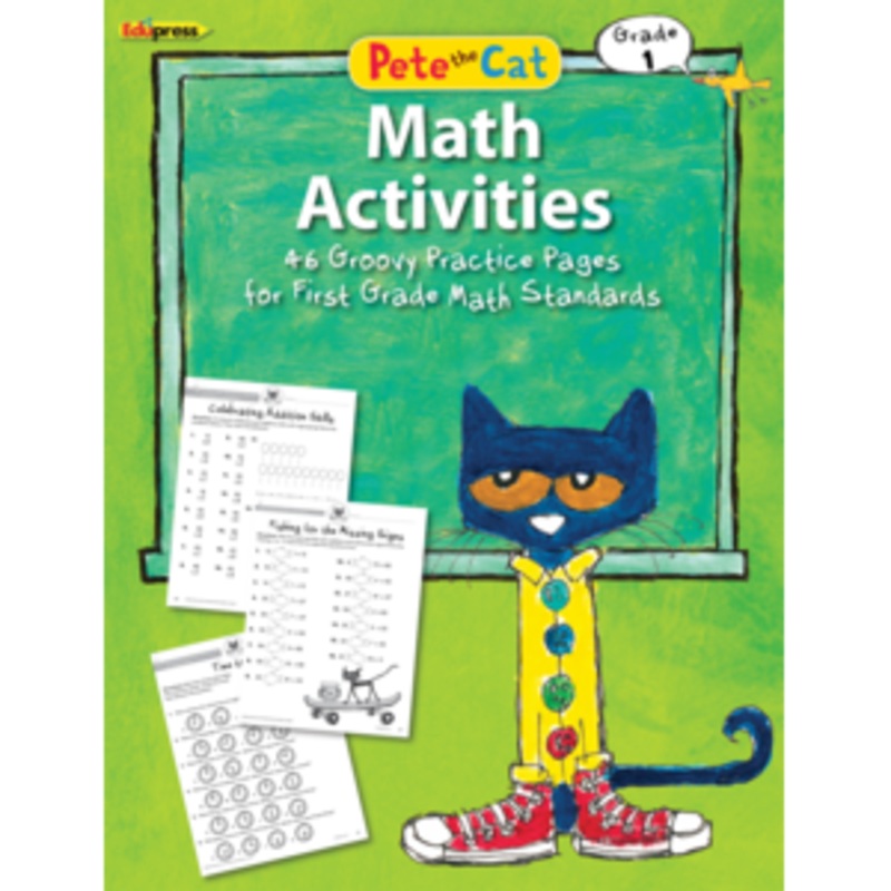 Pete the Cat Math Workbook Grade 1