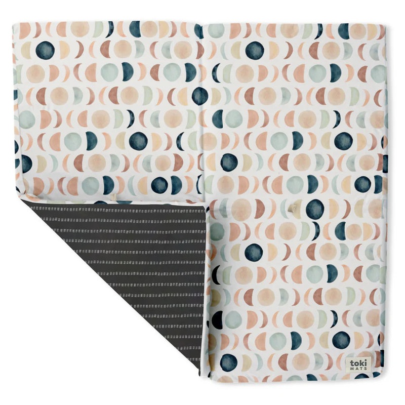 Toki Kids Standard Padded Play Mat 40″ x 40″, Lunar Phases