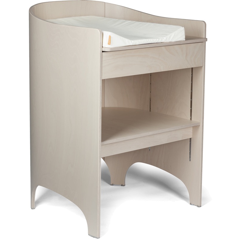 Tulip Leander Changing Table & Pad – White Wash