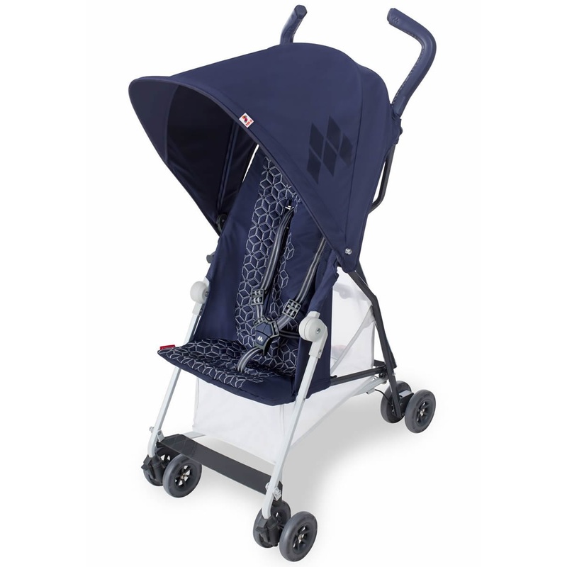 Maclaren Mark II Recline Lightweight Umbrella Umbrella Stroller – Midnight Navy