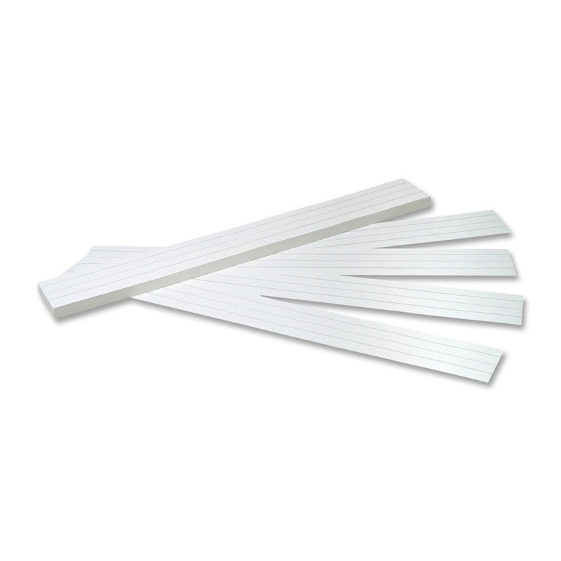 White Sentence Strips 3″ x 24″