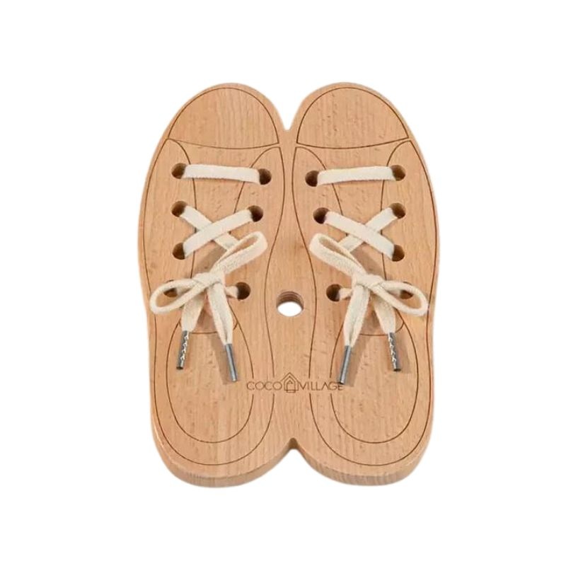 Wooden Lacing Game