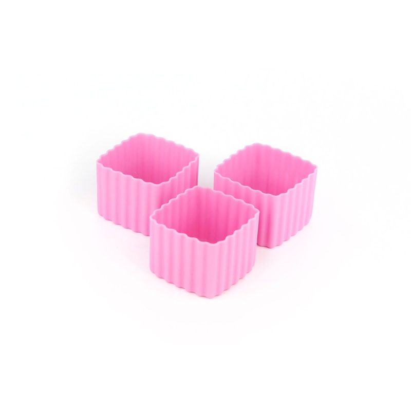 Bento Cups Square – Pink