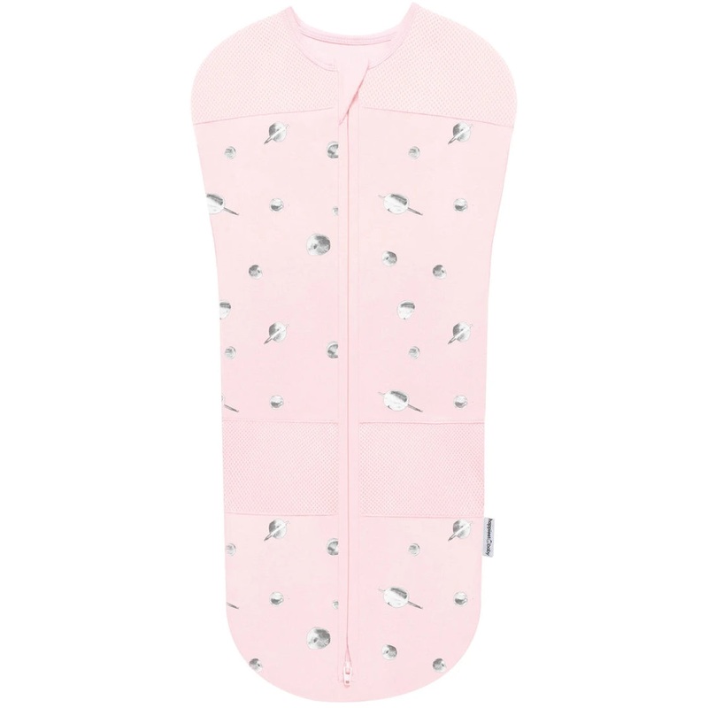 Happiest Baby Sleepea Swaddle – Pink with Planets (Large 18-25 lbs)