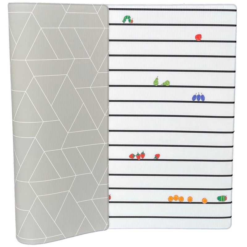 World of Eric Carle X Little Bot Baby Play Mat (Ofie Mat, Caterpillar Pop + Zen Line)