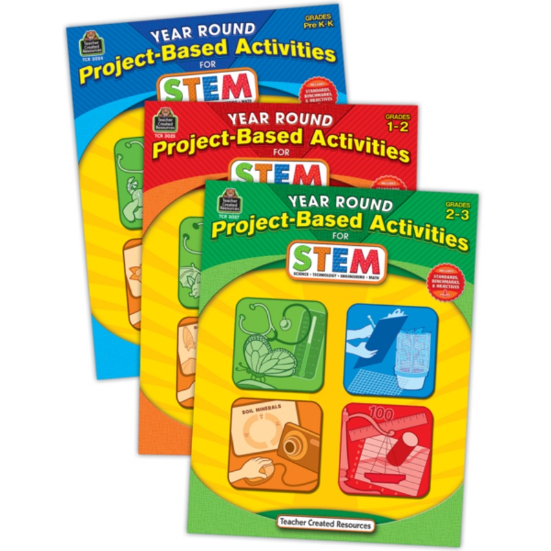 Year Round Project-Based Activities for STEM Set (3 bks)