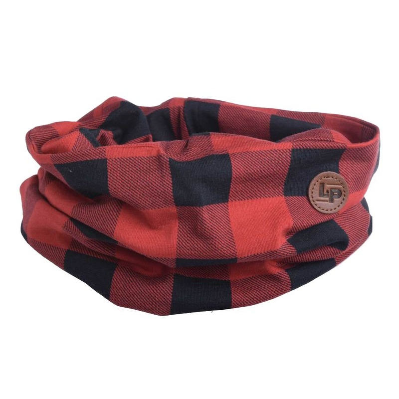 Cotton Infinity Scarf – Buffalo Plaid 1-5T