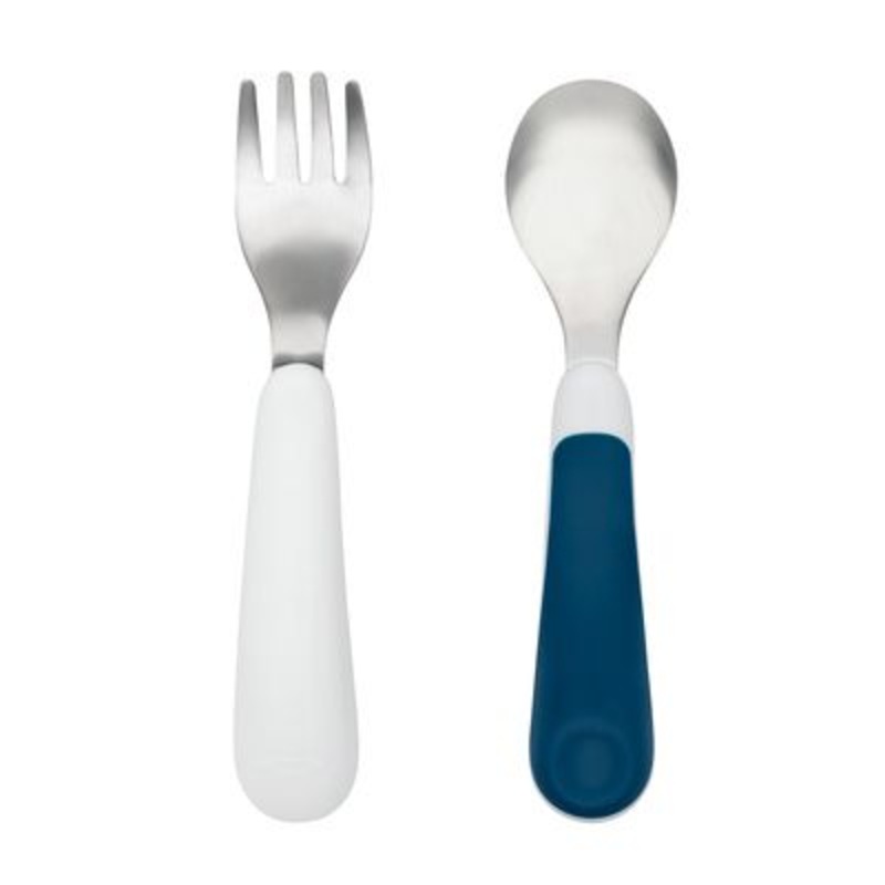 Fork & Spoon Set Navy