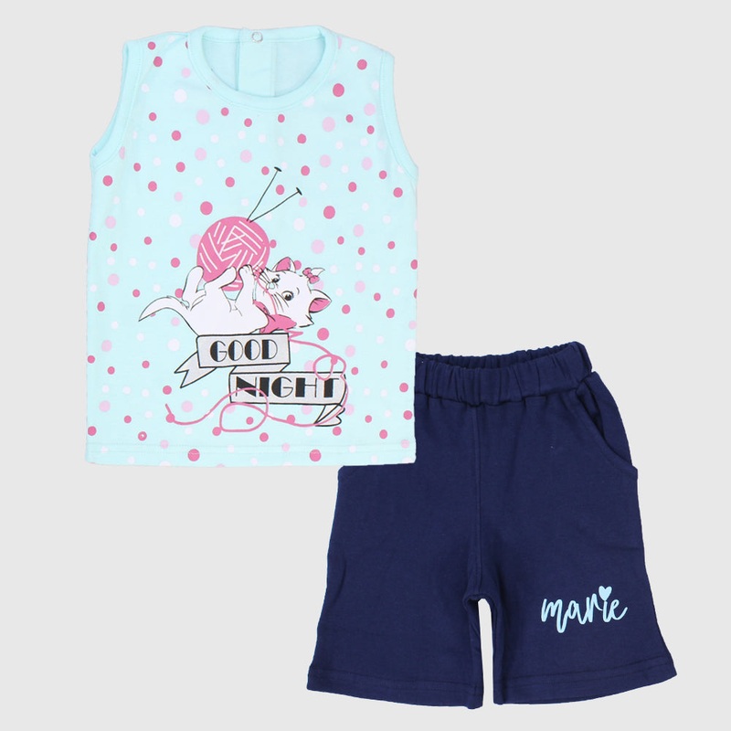“Good Night” Sleeveless Pajama