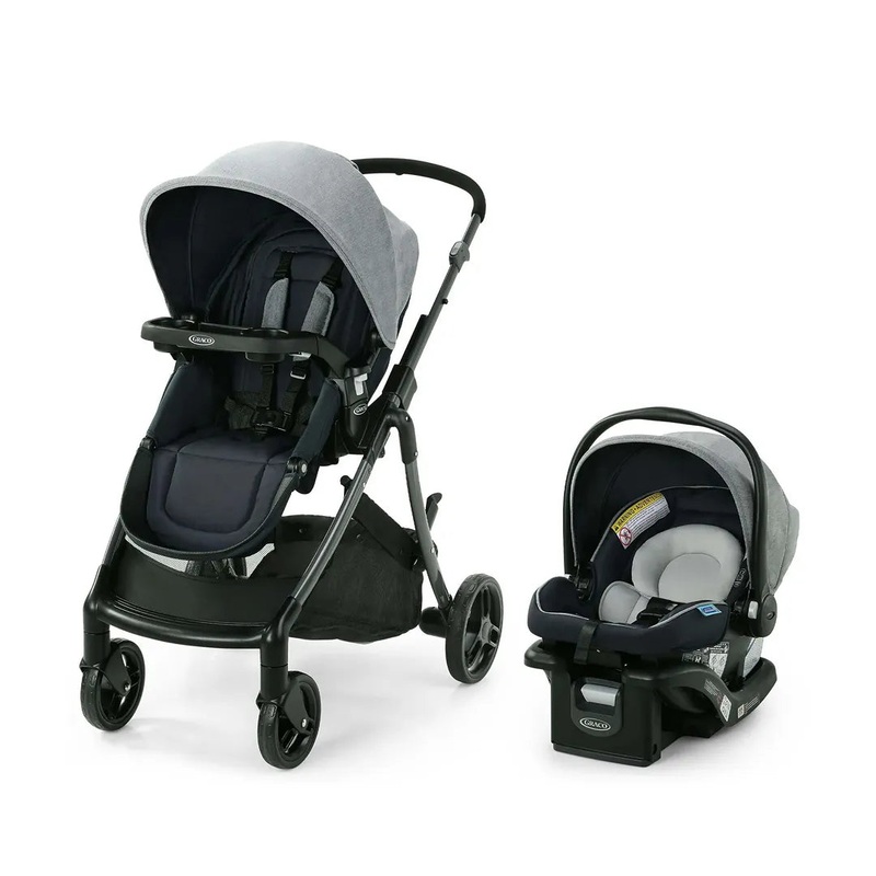 Modes Closer Travel System with SnugRide 35 Lite LX Infant Car Seat – Nash (see description)