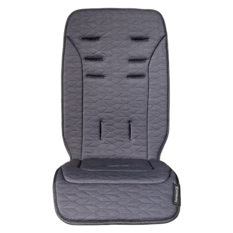 Reversible Seat Liner (Cozy Knit/Water Resistant) REED (Charcoal/Denim)