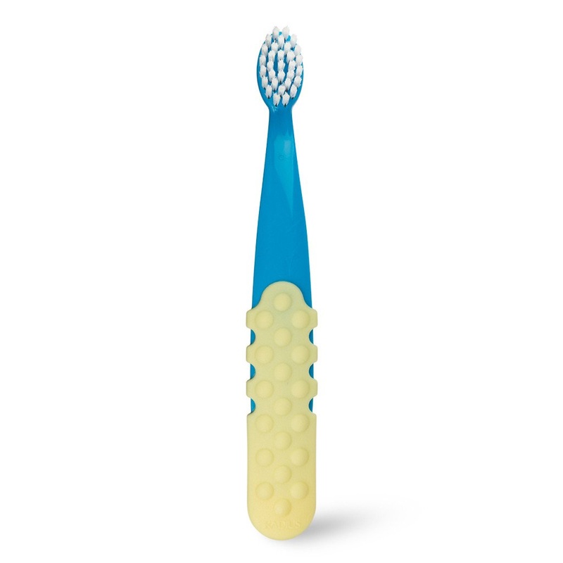 Totz Plus Kids Toothbrush (3+) White/Sapphire Blue