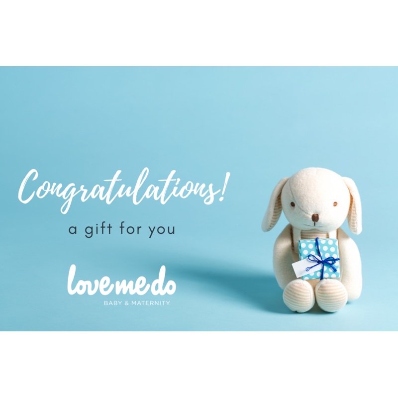 Baby Shower Gift Card – Blue