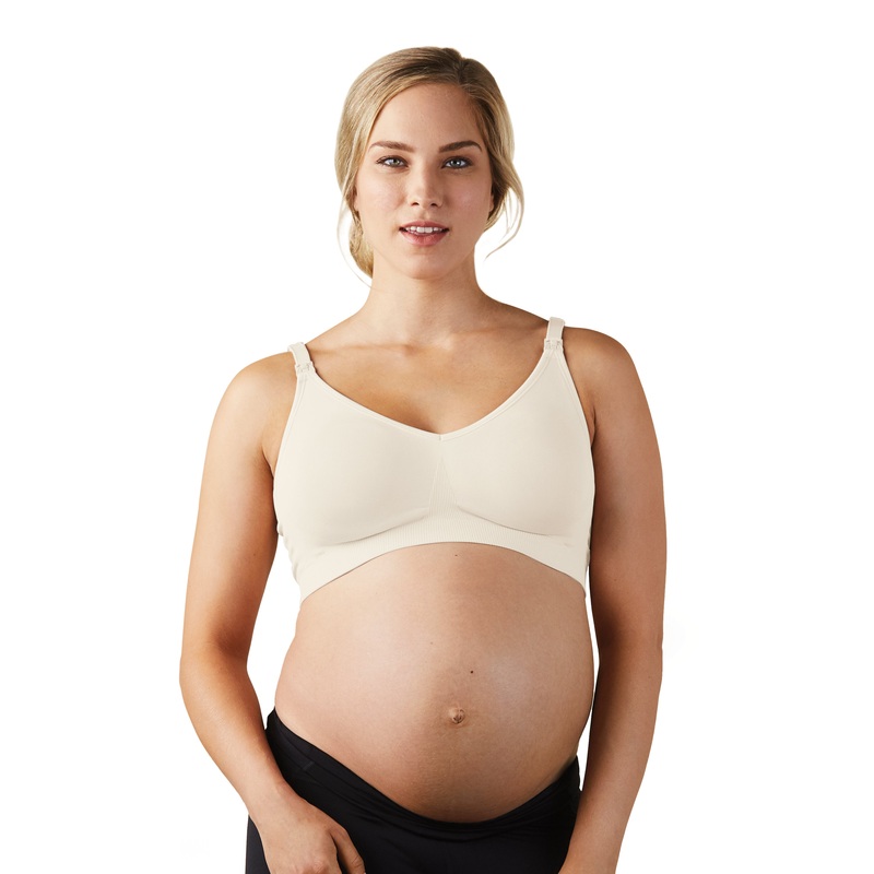 Body Silk Seamless Nursing Bra – Antique White (Sustainable Collection) S