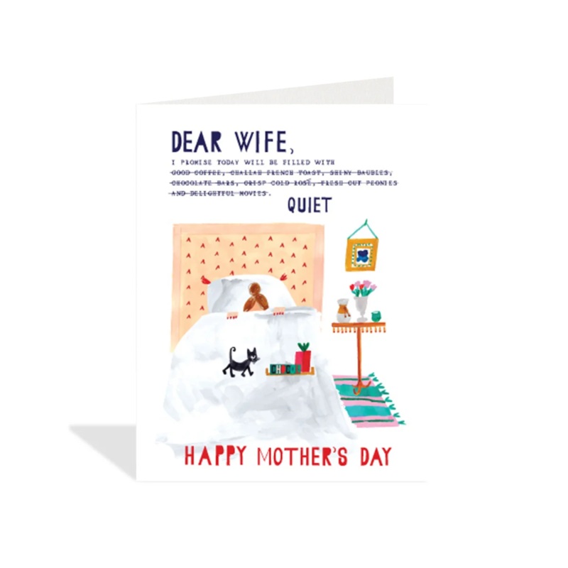 Dear Wife Card