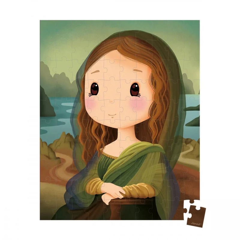 Inspired by Leonardo da Vinci Puzzle (100 pcs)