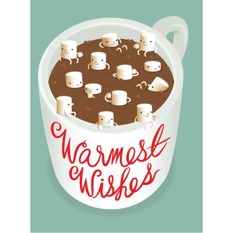 Marshmallows in Hot Chocolate Card