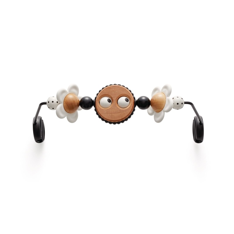 Toy for Bouncer – Googly Eyes Black & White