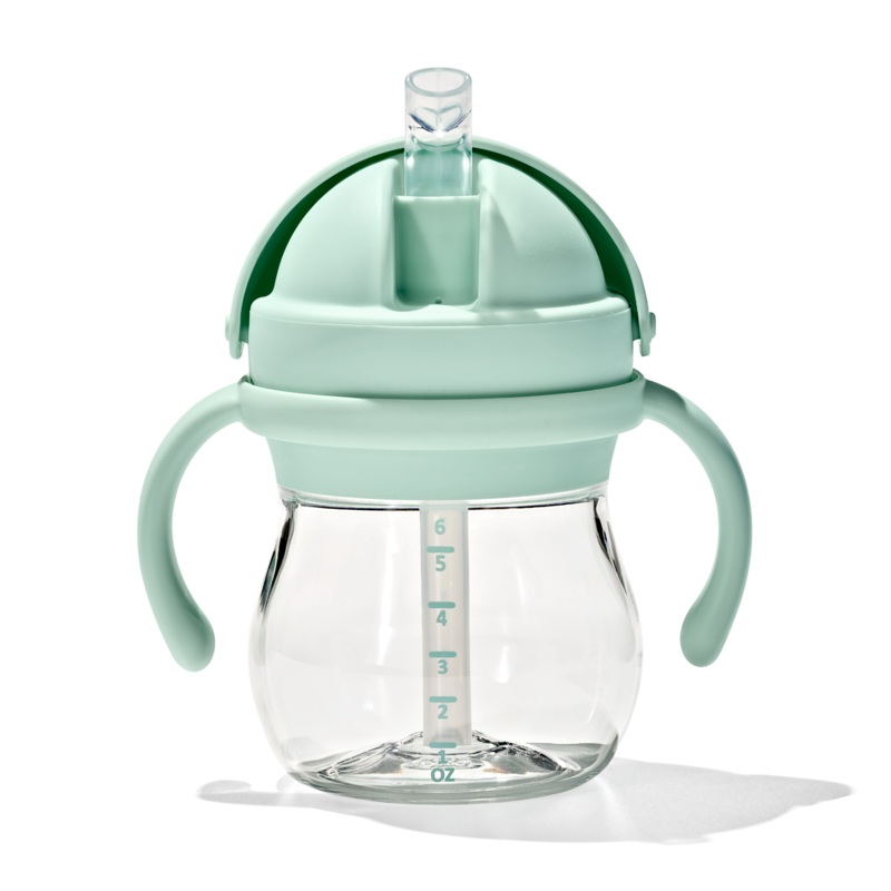 Transitions Straw Cup with Handles (6 oz) Blossom