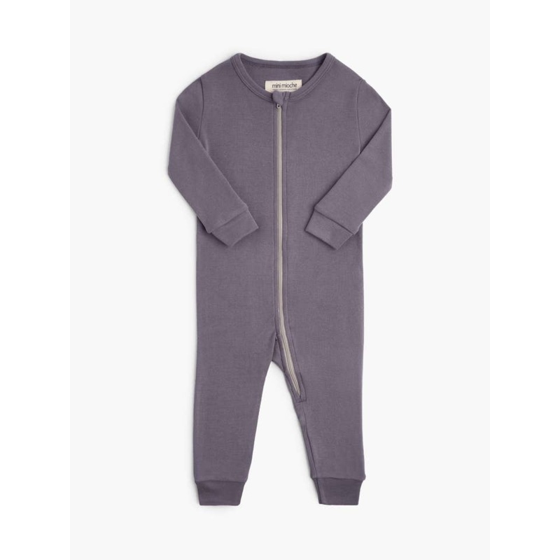 Dreamy Sleepy Romper – Vintage Plum 0-3mo