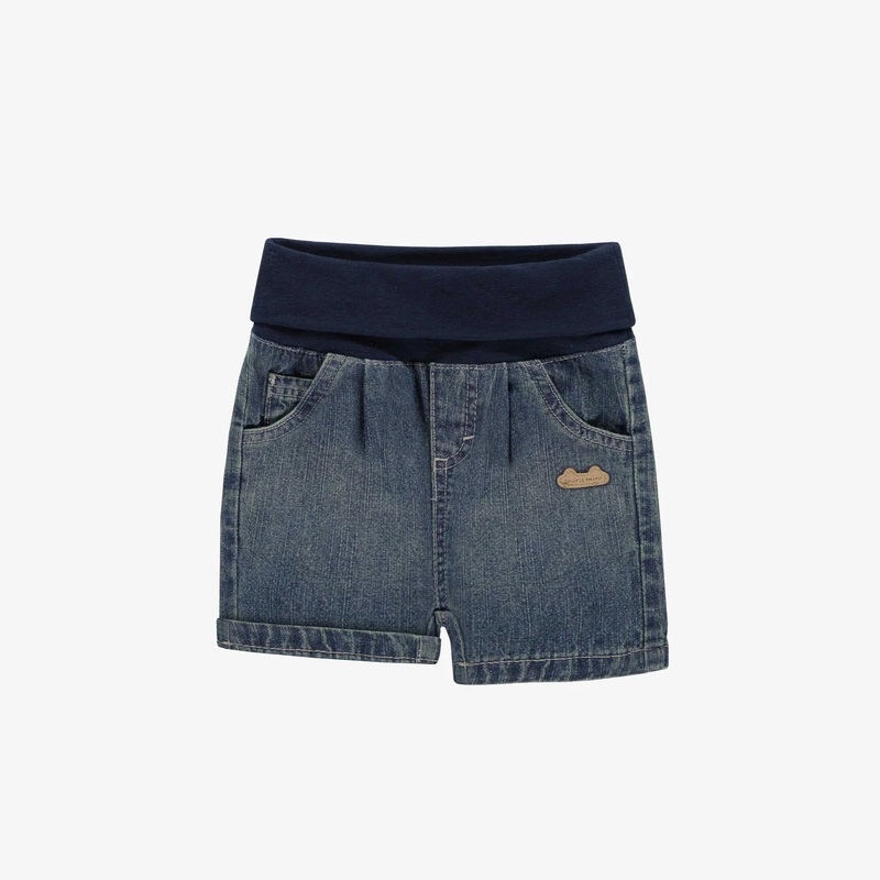 Grow-With-Me Denim Shorts 0-6 mo