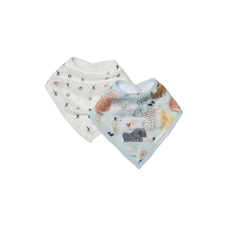 Luxe Muslin Bib Set – Honey Puppies