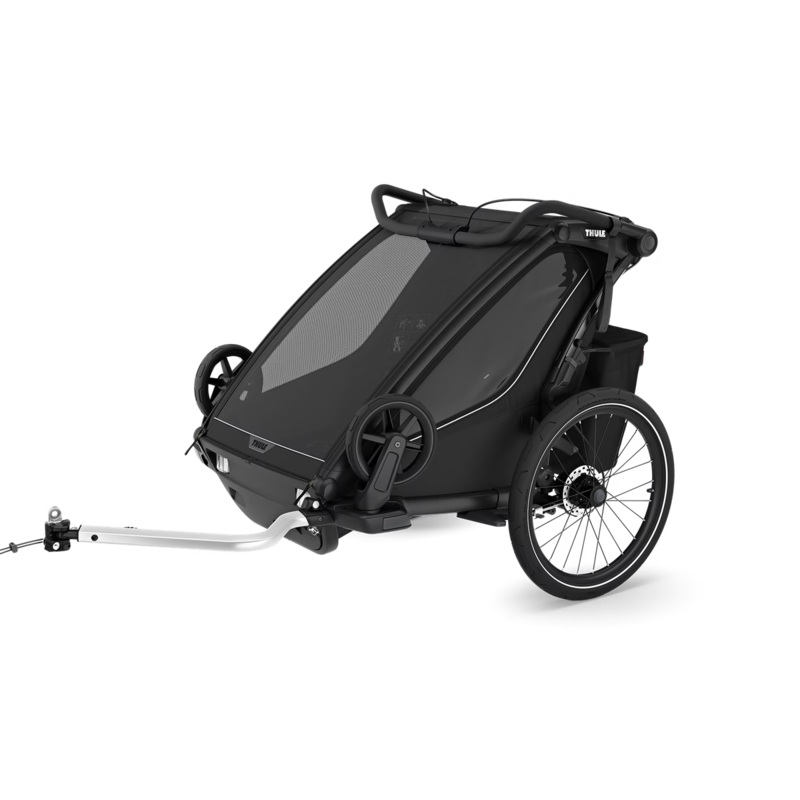 Chariot Sport 2 Multi-Sport Trailer (Double) – Black