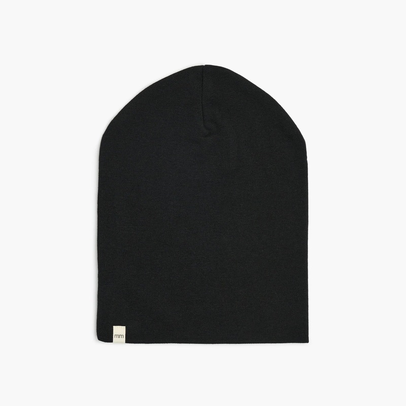 Dreamy Slouchy Beanie – Black 0-12 mo