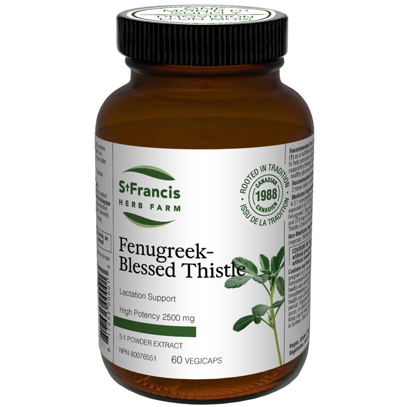 Fenugreek-Blessed Thistle 500mg (60 cap)