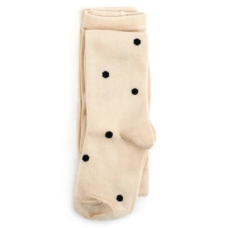 Knit Tights – Vanilla Dot 0-6 mo