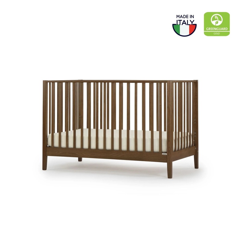 LaLa 3-in-1 Convertible Crib – Walnut
