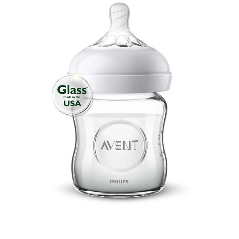Natural Glass Bottle – 4 oz