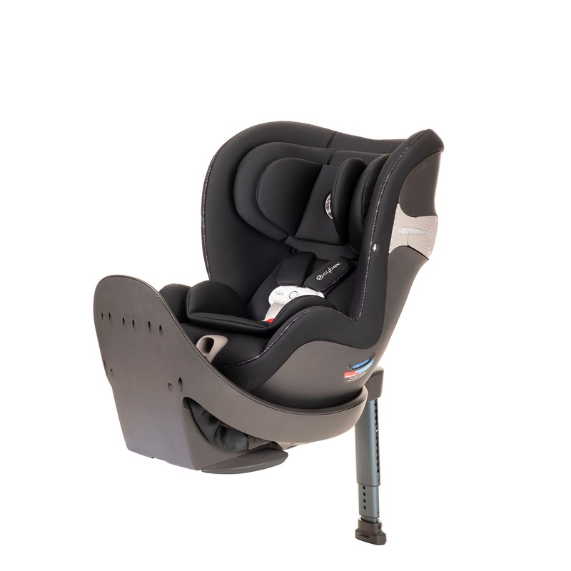 Sirona S with SensorSafe Swivel Convertible Car Seat – Urban Black